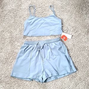 NWT Cider shorts and crop set